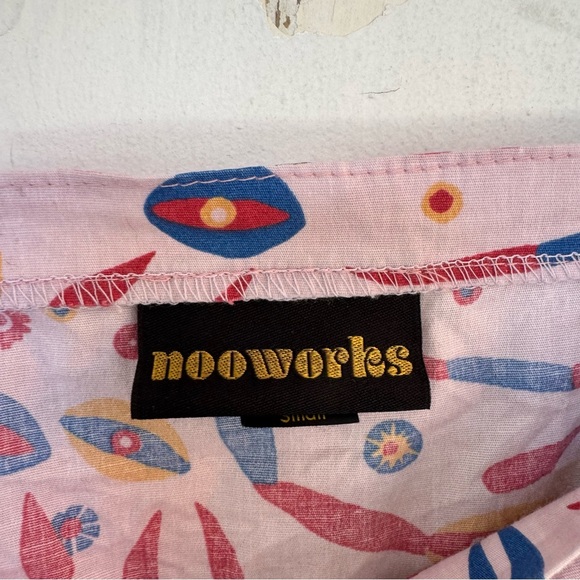 Nooworks Overalls in Scorpion Print Pink size Small - Picture 5 of 10